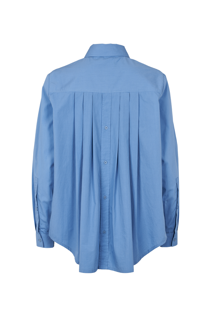 Basic Apparel Silje LS Shirt Shirts 790 Riviera